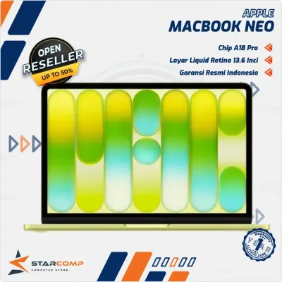 NOTEBOOK APPLE MACBOOK NEO 13 A18 PRO 6C CPU 8/256 BLUSH (MHFH4ID/A)