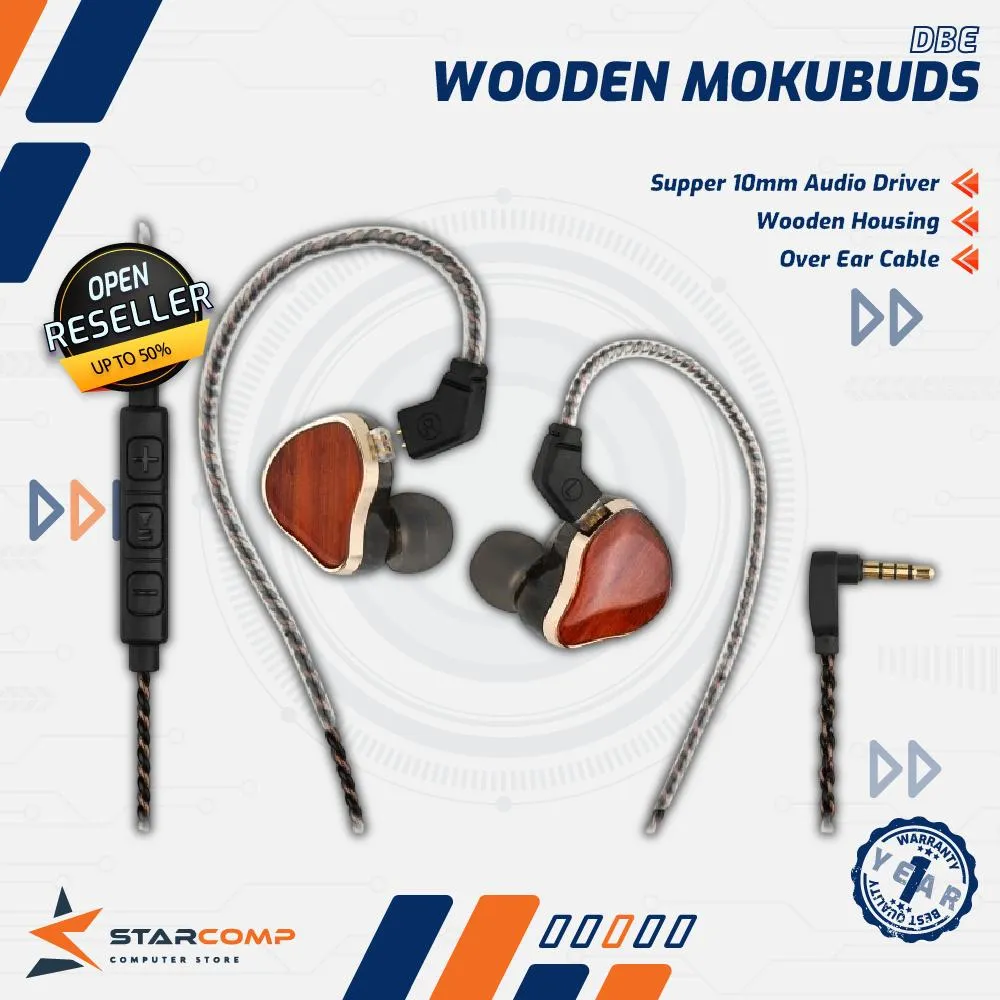 EARPHONE DBE MOKUBUDS