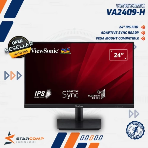 VIEWSONIC VA2409-H 23.6" 75HZ FHD