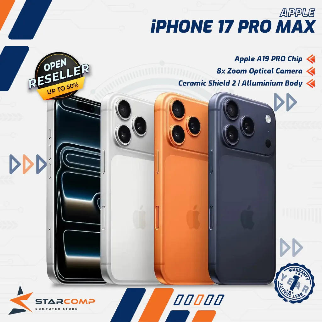 HANDPHONE APPLE IPHONE 17 PRO MAX