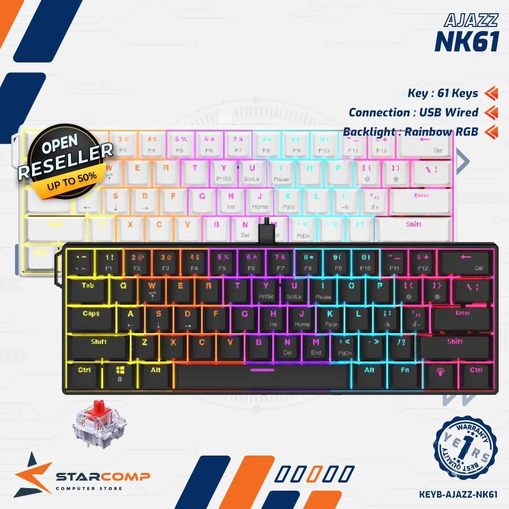 KEY AJAZZ NK61 WIRED