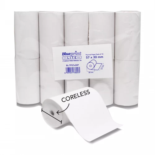 BLUEPRINT LITE 57X38MM THERMAL PAPER ROLL