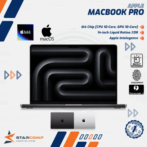 APPLE MACBOOK PRO 14 M4 CHIP SSD 512GB 1TB RAM 16GB 24GB