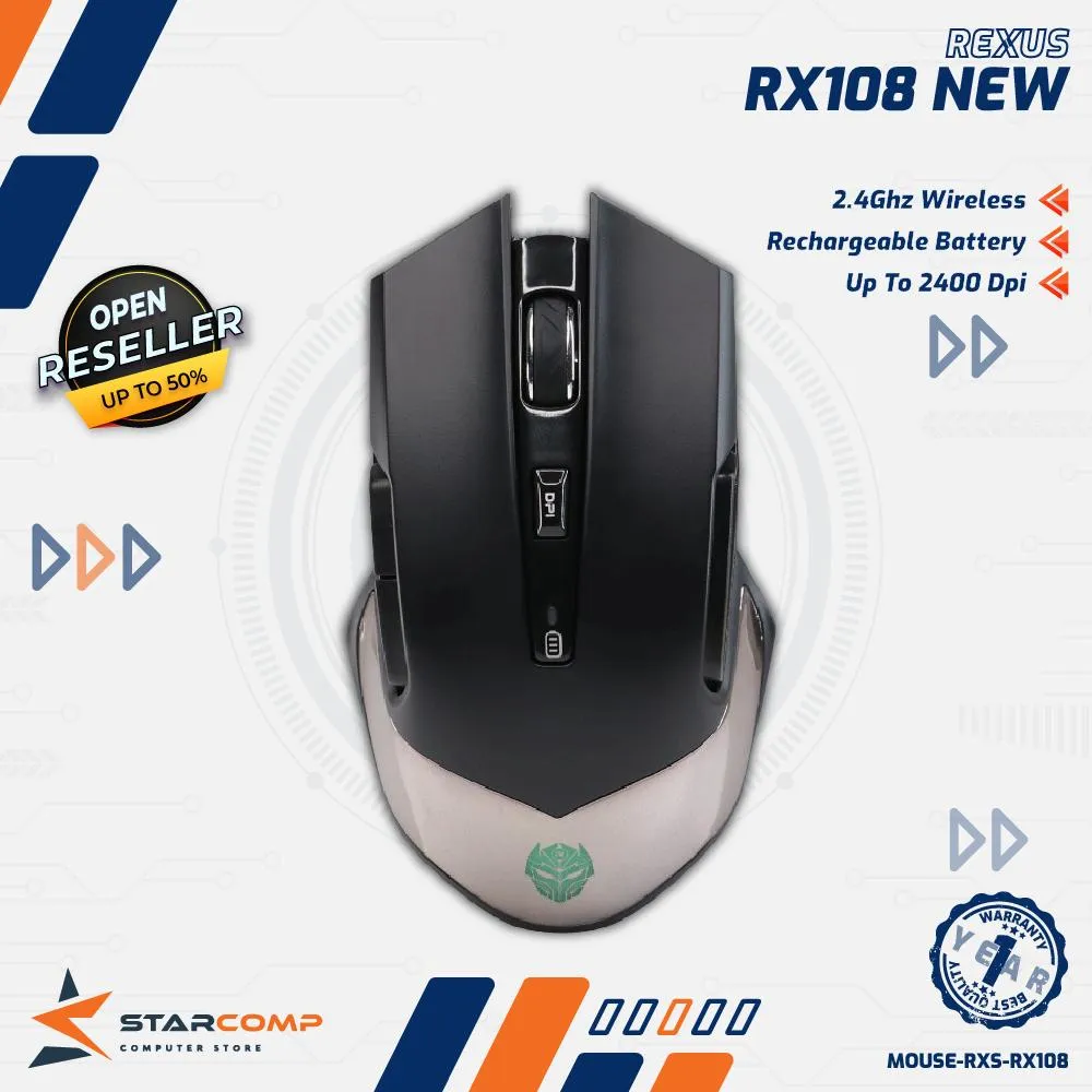 MOUSE REXUS RX108 RECHARGER