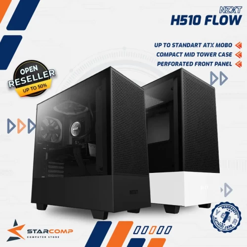 NZXT H510 FLOW MESH COMPACT MID TOWER
