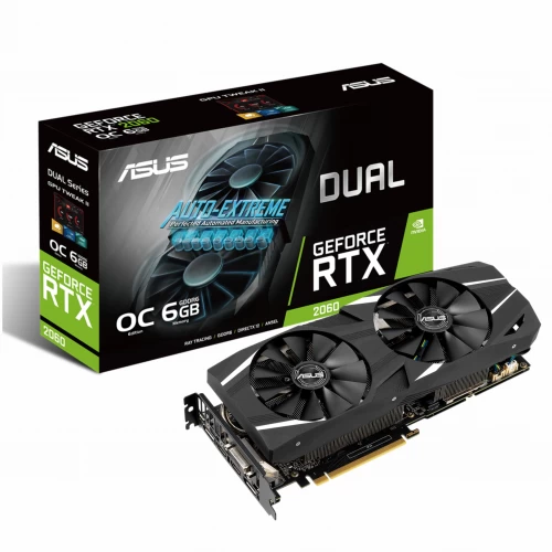 ASUS GEFORCE RTX 2060 DUAL EVO OC 6GB GDDR6