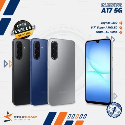 SAMSUNG GALAXY A17 5G 8/256 GB EXYNOS 1330 6.7” SUPER AMOLED 50MP 5000MAH