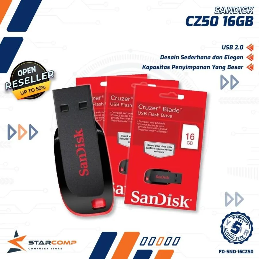 FLASHDISK SANDISK 2.0 CZ50