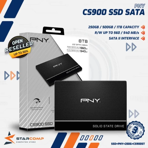 PNY CS900 1TB SATA III 2.5"