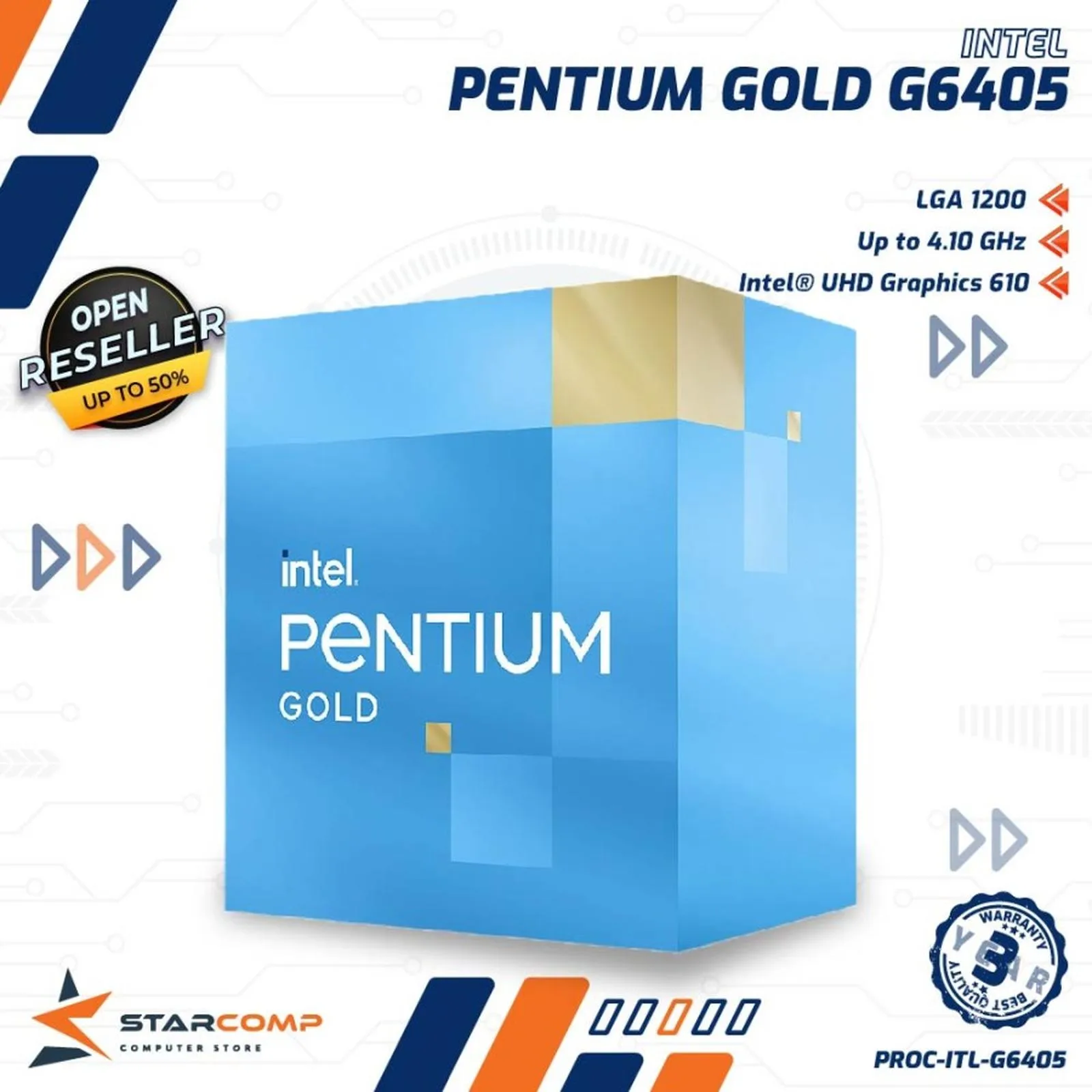 PROCESSOR INTEL G6405