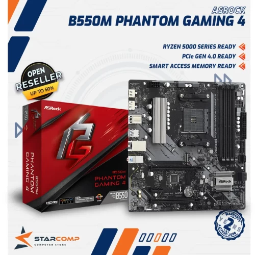 ASROCK B550M PHANTOM GAMING 4