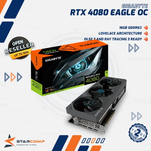 GIGABYTE GEFORCE RTX 4080 16GB EAGLE OC 16GB GDDR6X