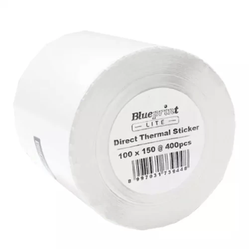 BLUEPRINT LITE 100X150 MM 200 PCS DIRECT THERMAL STICKER