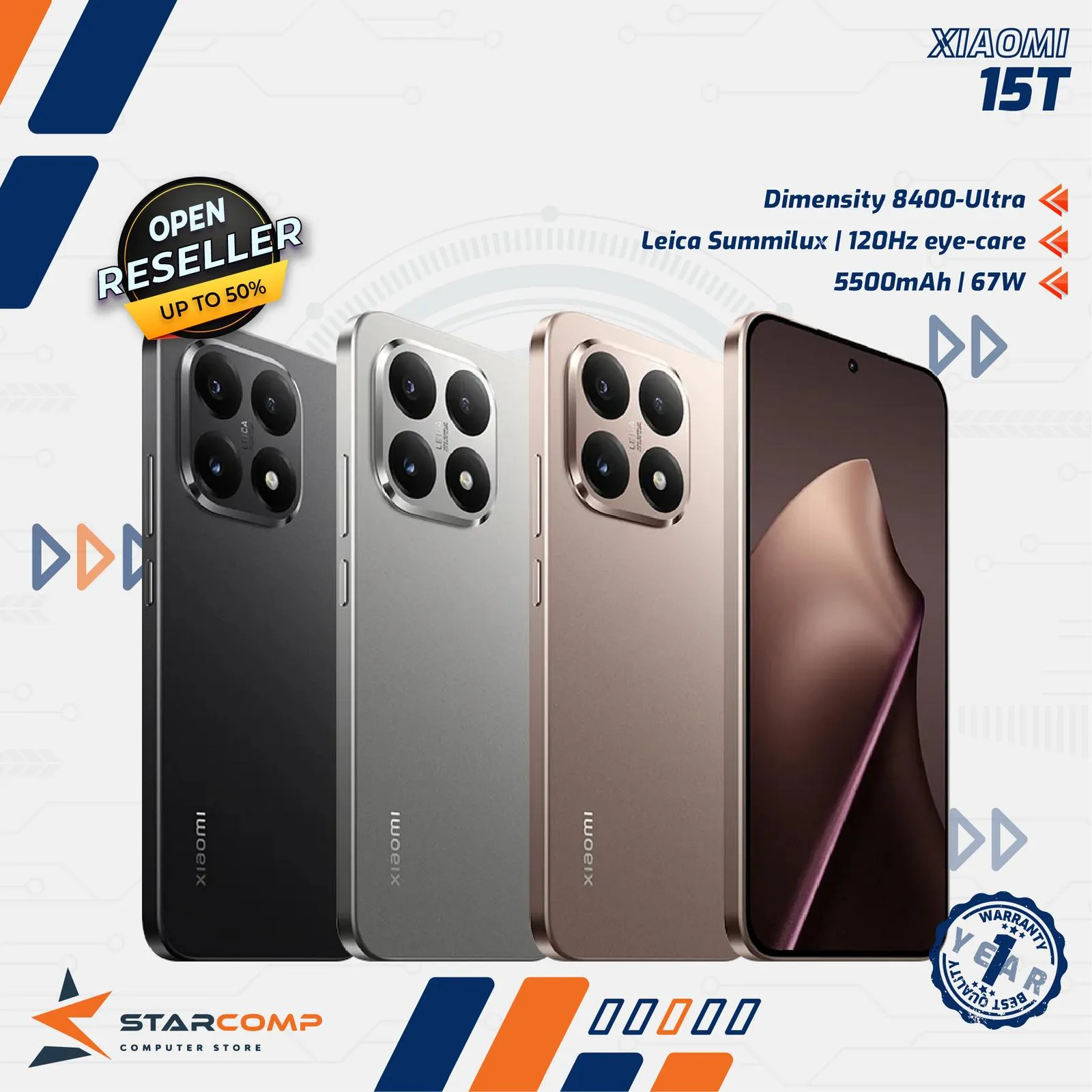 HANDPHONE XIAOMI 15T 12