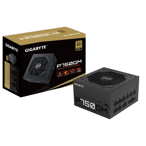 GIGABYTE P750GM 750WATT 80+ GOLD MODULAR PSU