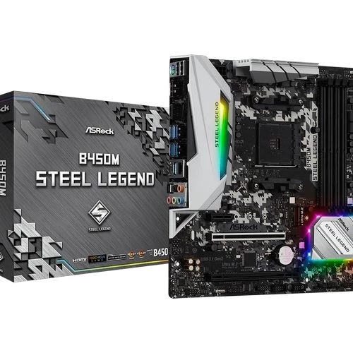 ASROCK B450M STEEL LEGEND AM4
