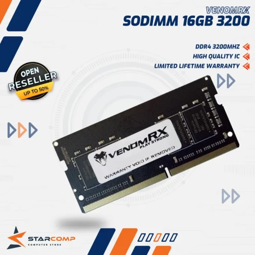 VENOM RX 16GB DDR4 3200MHZ PC3200