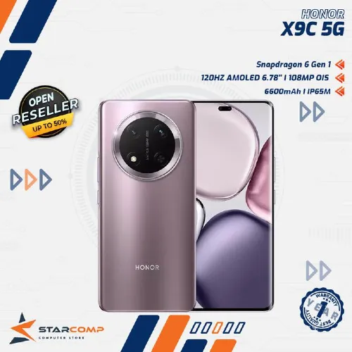 HONOR X9C 5G 12/256 SNAPDRAGON 6 GEN 1 108MP 6600MAH 120HZ AMOLED 6.78" IP65M DUST AND WATER RESISTANT