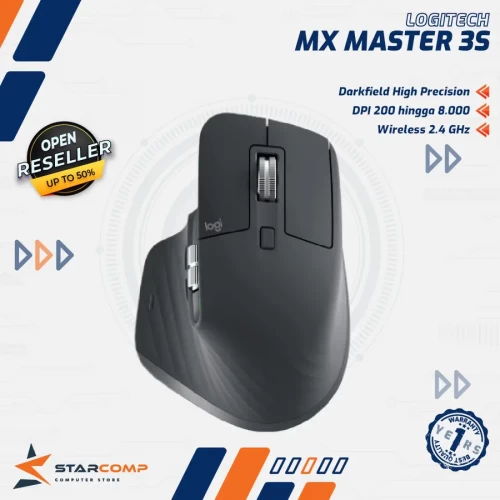 LOGITECH MX MASTER 3S BLUETOOTH QUIET
