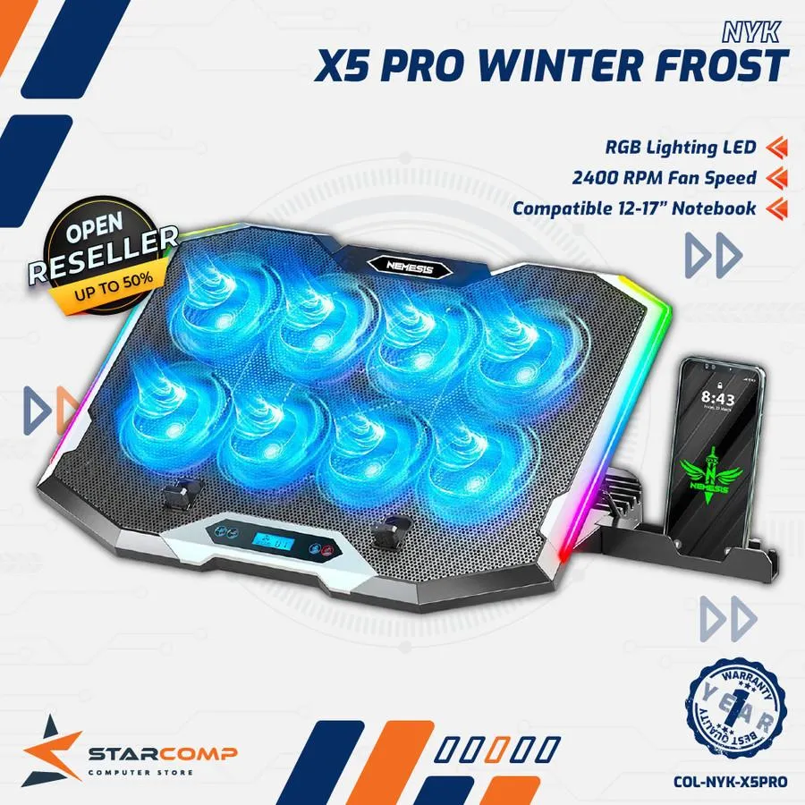 COOLINGPAD NYK X5 PRO WINTERFROST