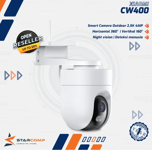 XIAOMI OUTDOOR CAMERA CW400 4MP RESOLUSI 2.5K
