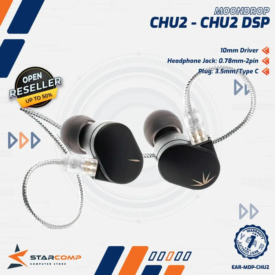 EARPHONE MOONDROP CHU 2