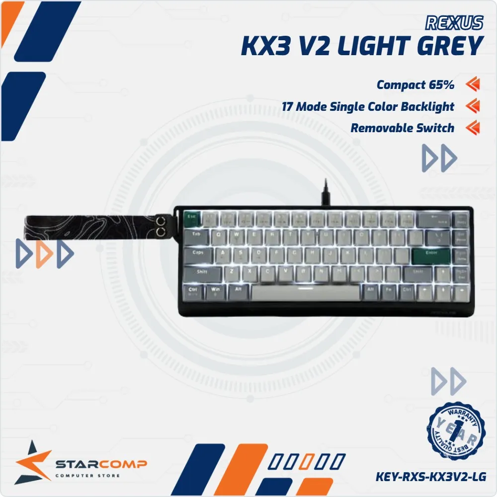 KEY REXUS KX3 V2 HEROIC LIGHT