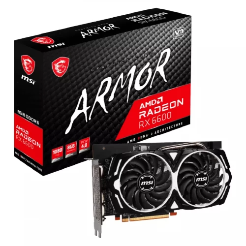 MSI RADEON RX 6600 ARMOR 8GB GDDR6