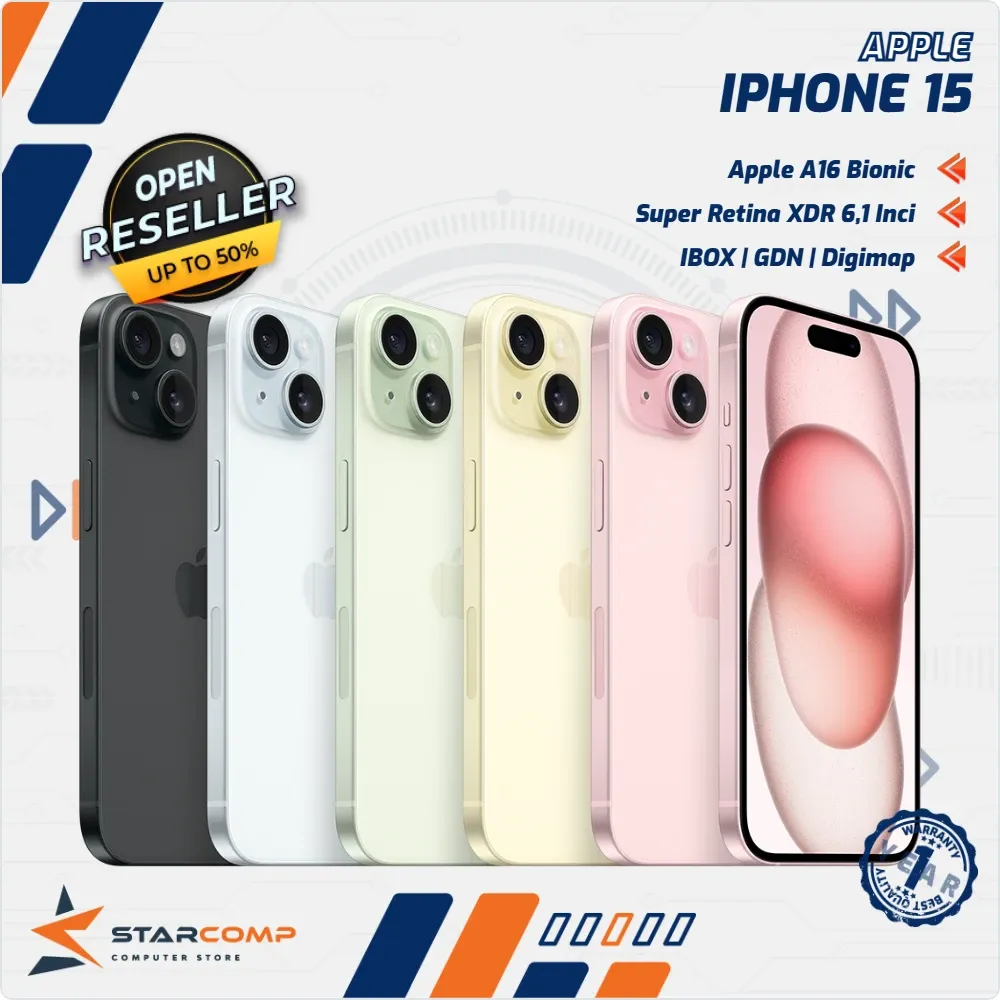 HANDPHONE APPLE IPHONE 15