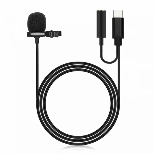 LAVALIER JH-042-A TYPE C CLIP-ON MICROPHONE