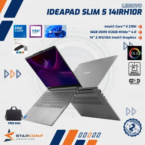 LENOVO IDEAPAD SLIM 5 14IRH10R CORE 5 210H 16GB 512GBWUXGA OLED W11+OHS