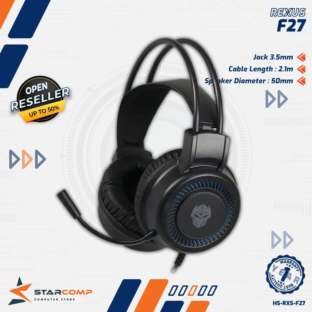 HEADSET REXUS F27