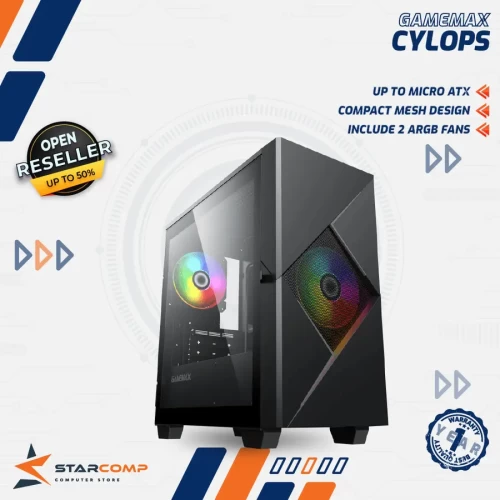 GAMEMAX CYCLOPS + ARGB FAN