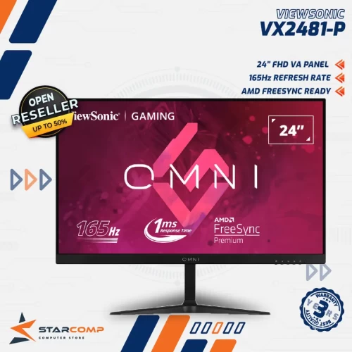 VIEWSONIC VX2418-P-MHD 24" FULL HD 165HZ