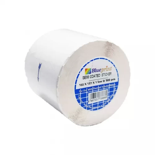 BLUEPRINT 102X127MM DIRECT THERMAL BARCODE STICKER