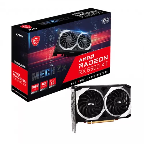MSI RADEON RX 6500 XT MECH 2X OC 4GB GDDR6