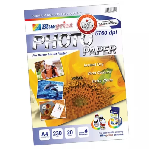 BLUEPRINT BP-GPA230 GLOSSY PHOTO PAPER A4 230GSM