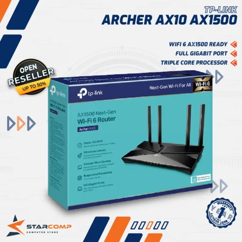 TP-LINK ARCHER AX10 WIFI 6 AX1500