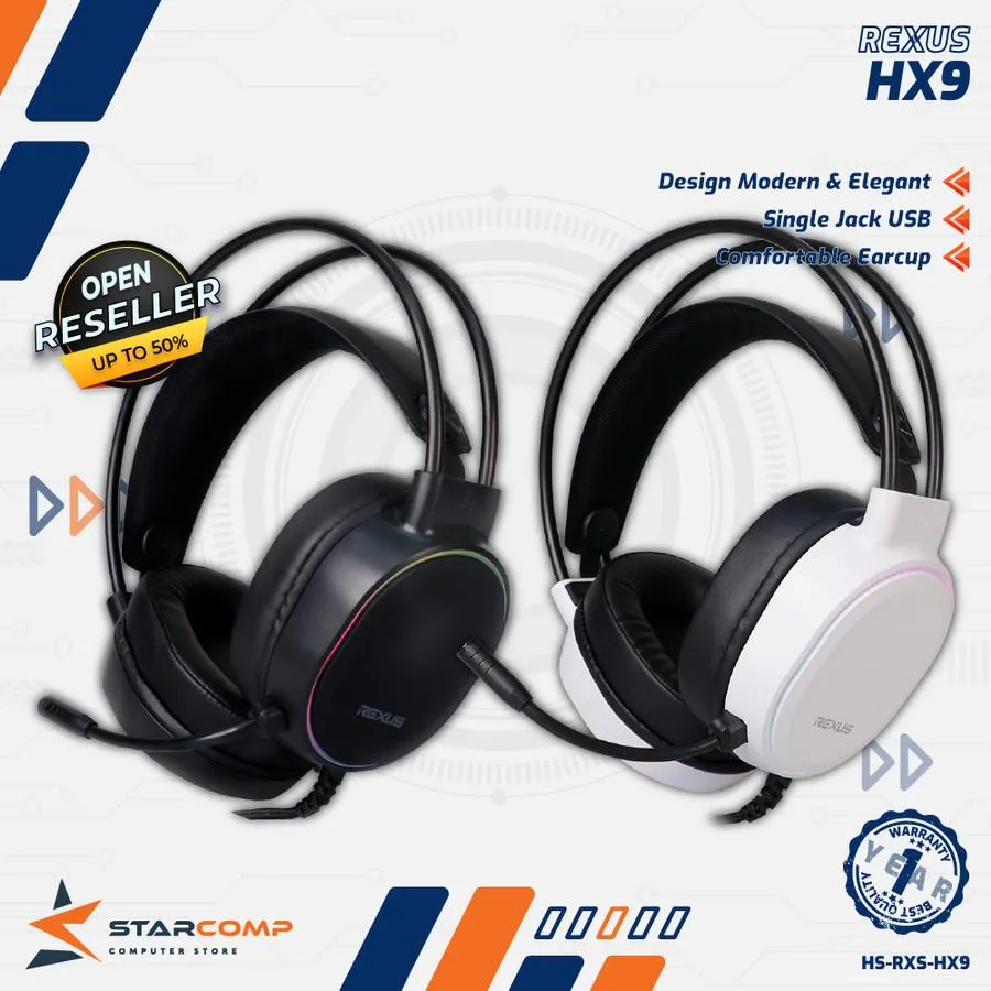 HEADSET REXUS HX9 7.1