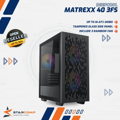 CASING DEEPCOOL MATREXX 40 3FS
