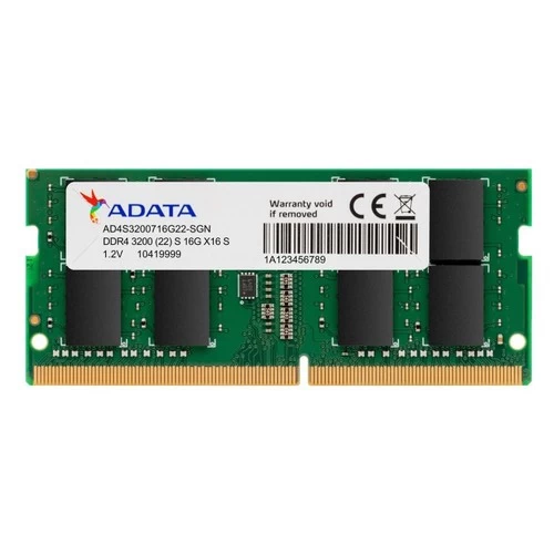 ADATA DDR4 8GB 3200 MHZ SODIMM