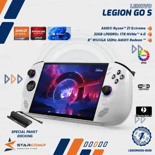 LENOVO LEGION GO S 8APU1 RYZEN Z1 EXTREME 32GB 1TB