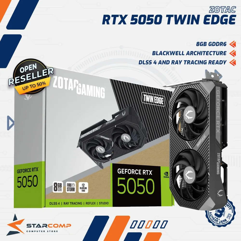 VGA ZOTAC RTX5050 TWIN EDGE D6 OC