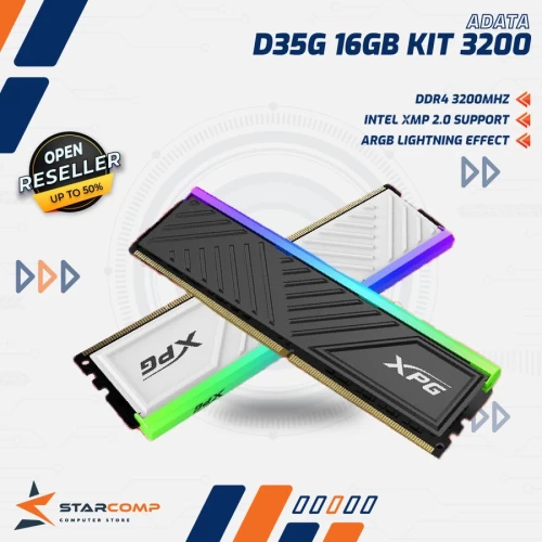 ADATA XPG SPECTRIX D35G RGB 16GB KIT 3200MHZ