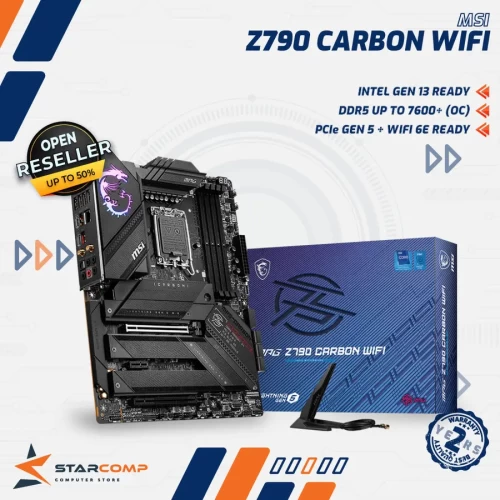 MSI MPG Z790 CARBON WIFI LGA1700 DDR5 ATX