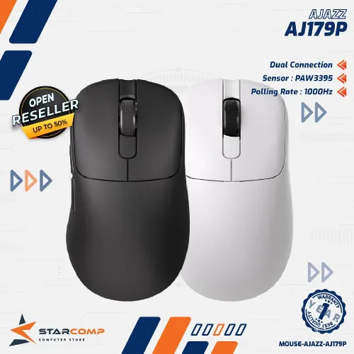 AJAZZ AJ179P / AJ-179P LIGHTWEIGHT DUAL MODE WIRELESS GAMING MOUSE