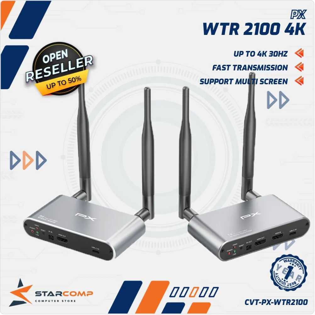 WIRELESS HDMI TRANSMITTER PX WTR-2100