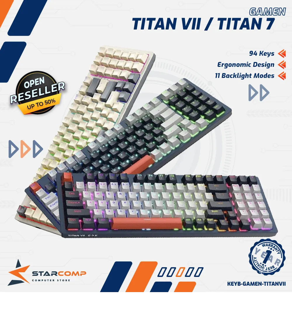 KEY GAMEN TITAN VII