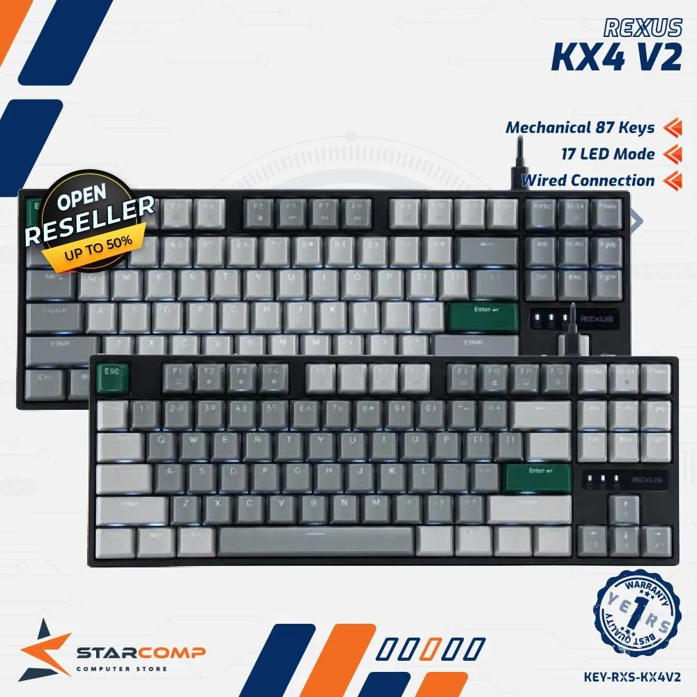 KEY REXUS KX4 V2 HEROIC LIGHT