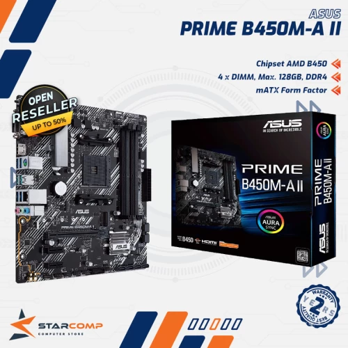 ASUS PRIME B450M-A II